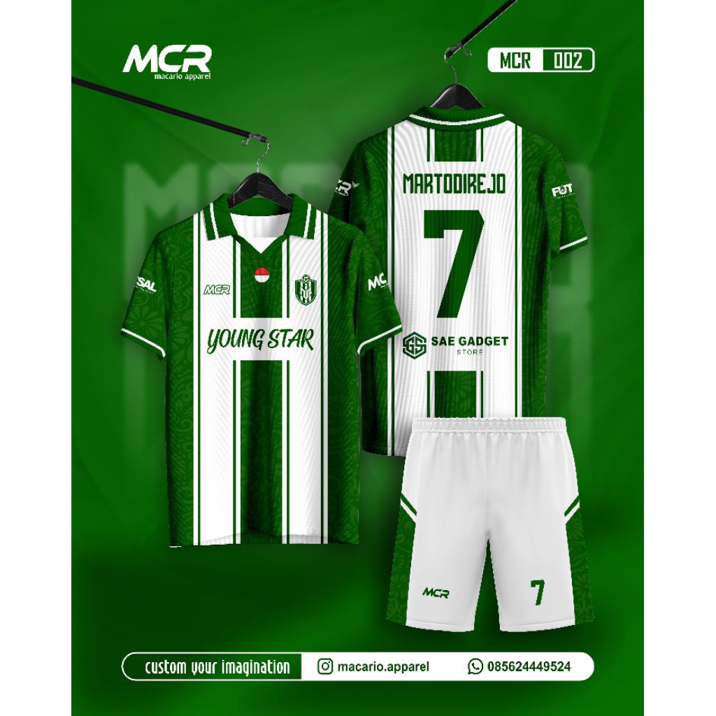 Jersey Futsal Dewasa FREE NAMA + NOMER PUNGGUNG,STELAN KAOS BOLA DEWASA FREE NAMESET