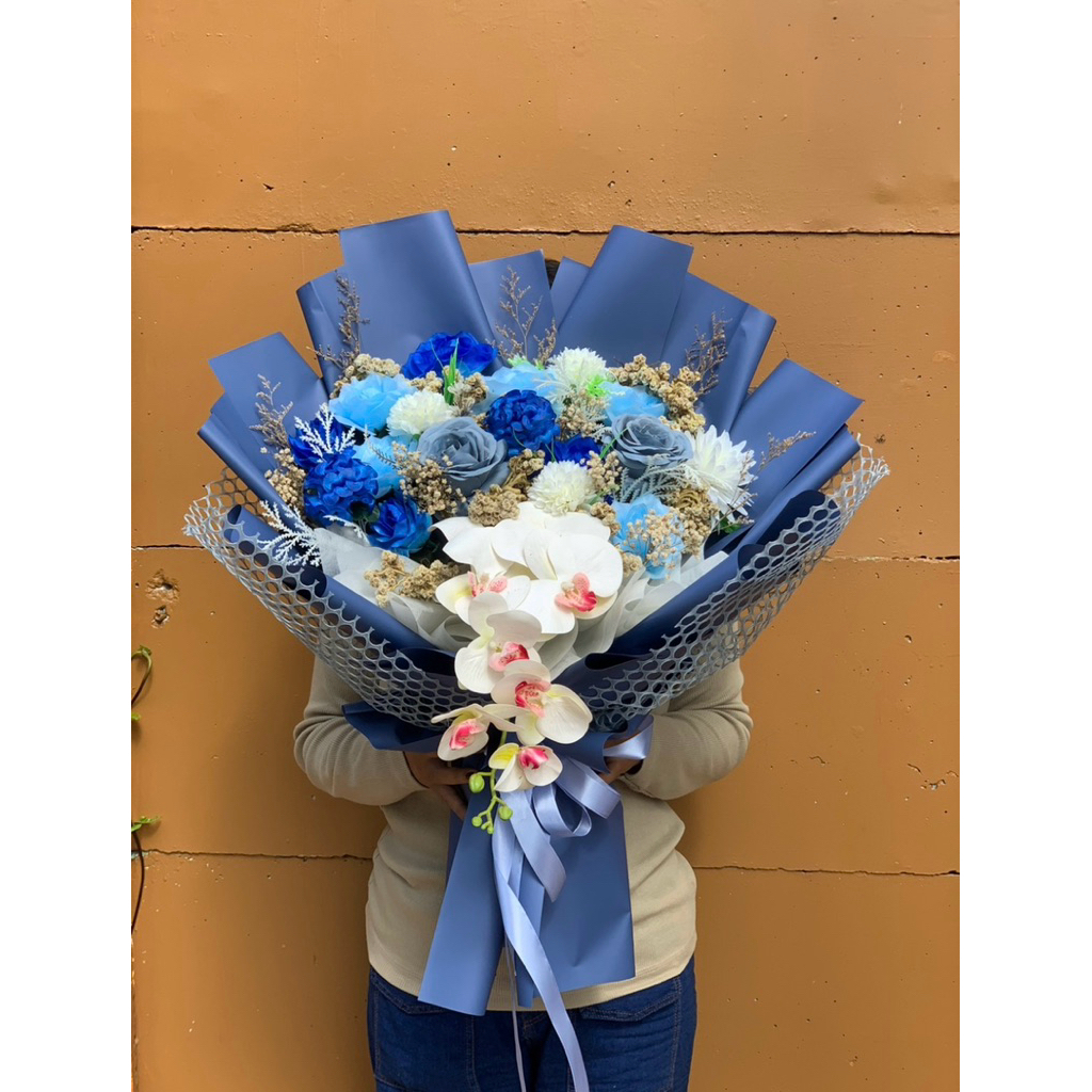 bunga artifical / bouquet bunga palsu / bunga palsu