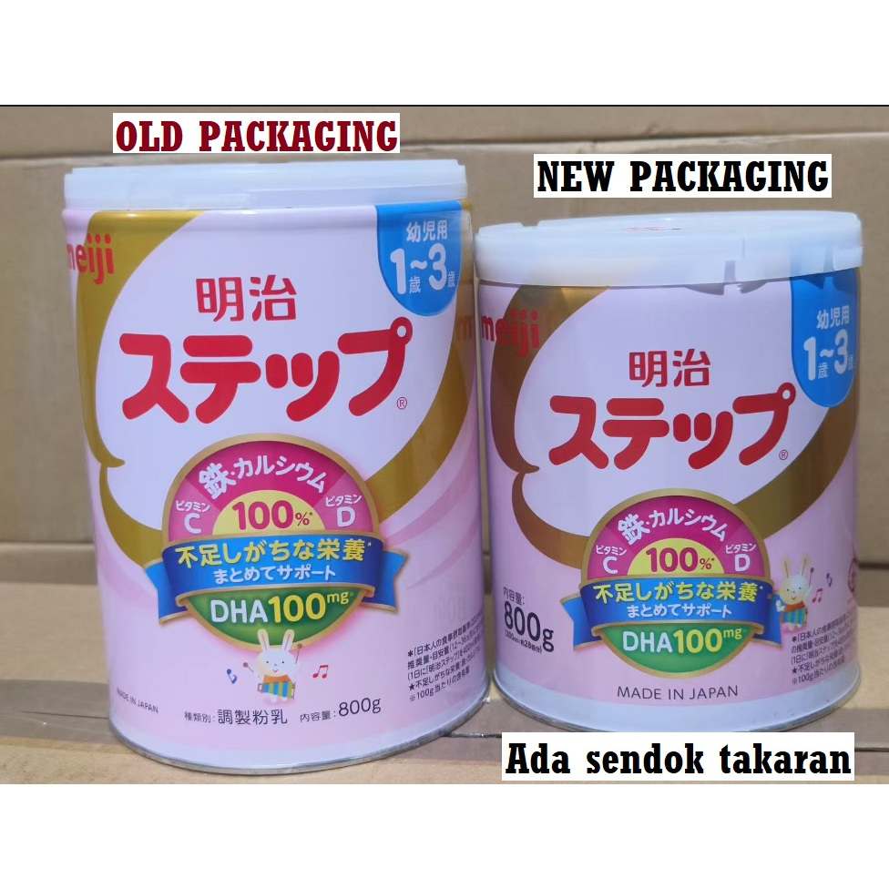 Exp 2027 Meiji STEP Milk Powder 800gr Japan Formula Susu Jepang Step 1-3