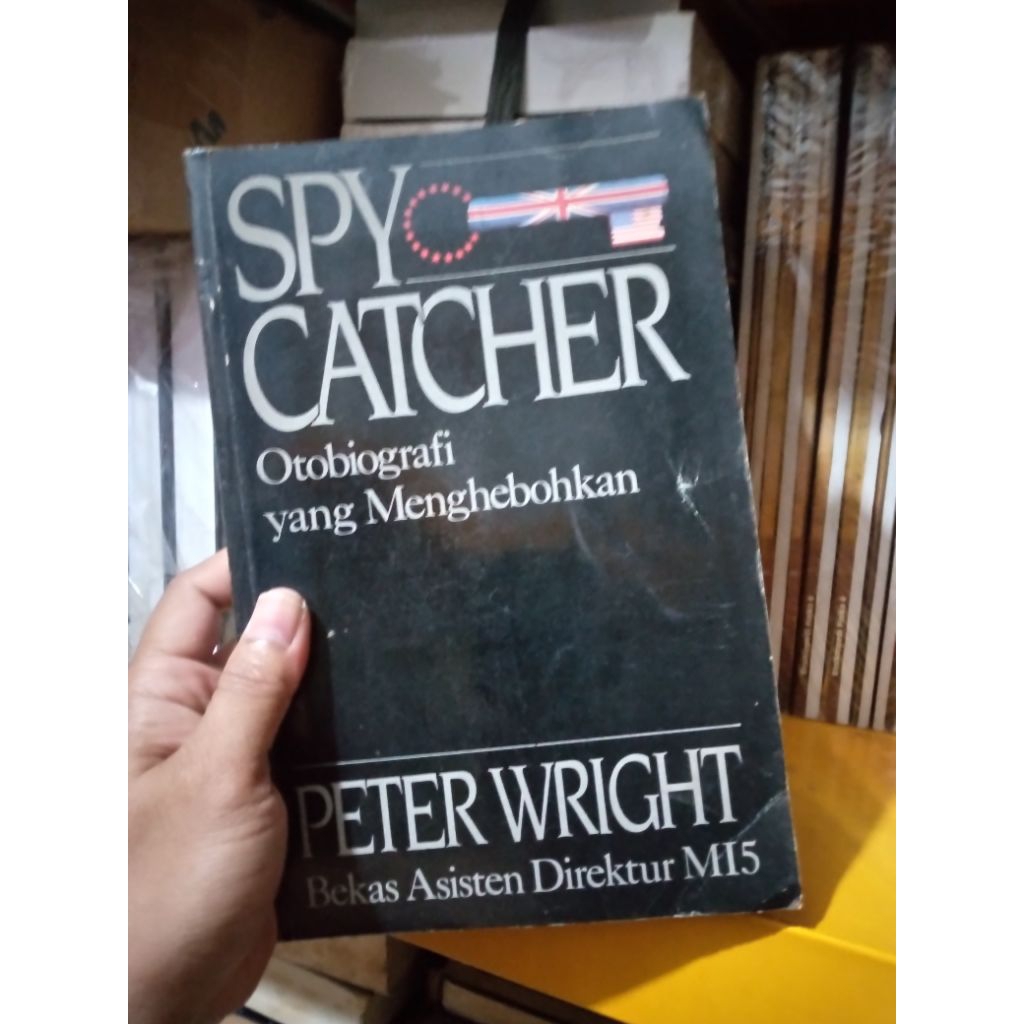 spy catcher otobiografi yang menghebohkan bekas original