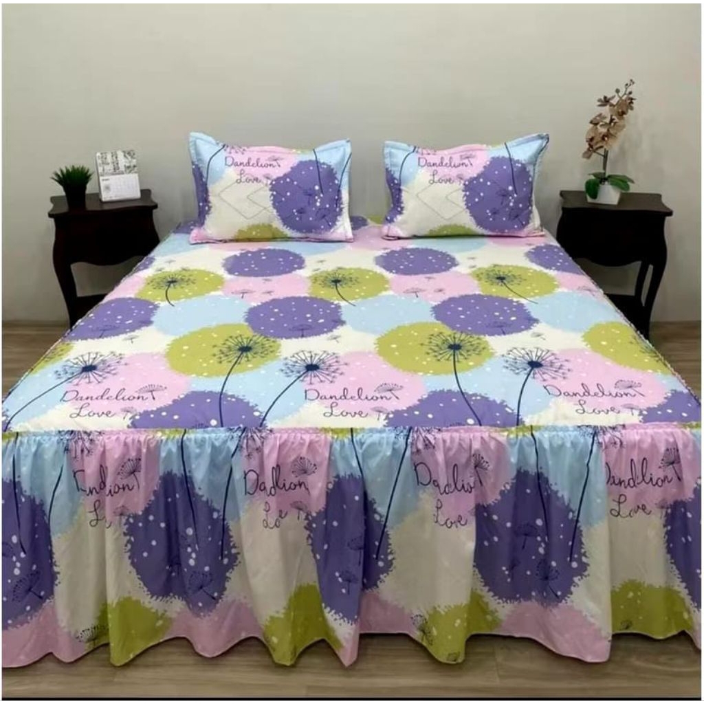 SEPRAI RUMBAI MEWAH SPREI RUMBAI MOTIF TERBARU UKURAN 180X200 160X200 120X200