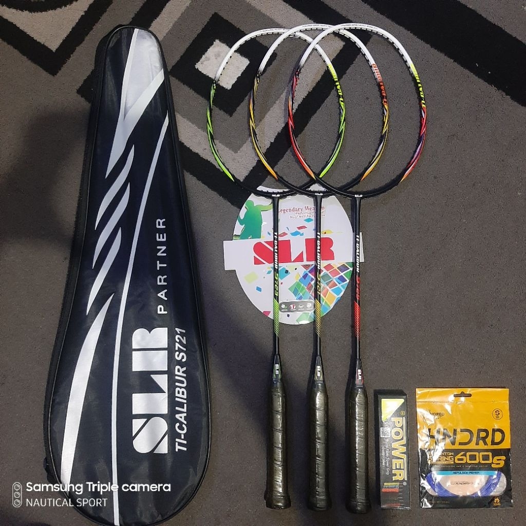 Raket Badminton SLR TI-CALIBUR 32Lbs Original