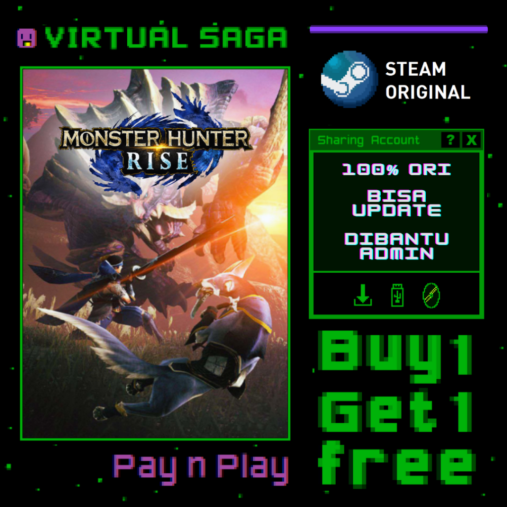 Monster Hunter Rise Steam Sharing PC Game