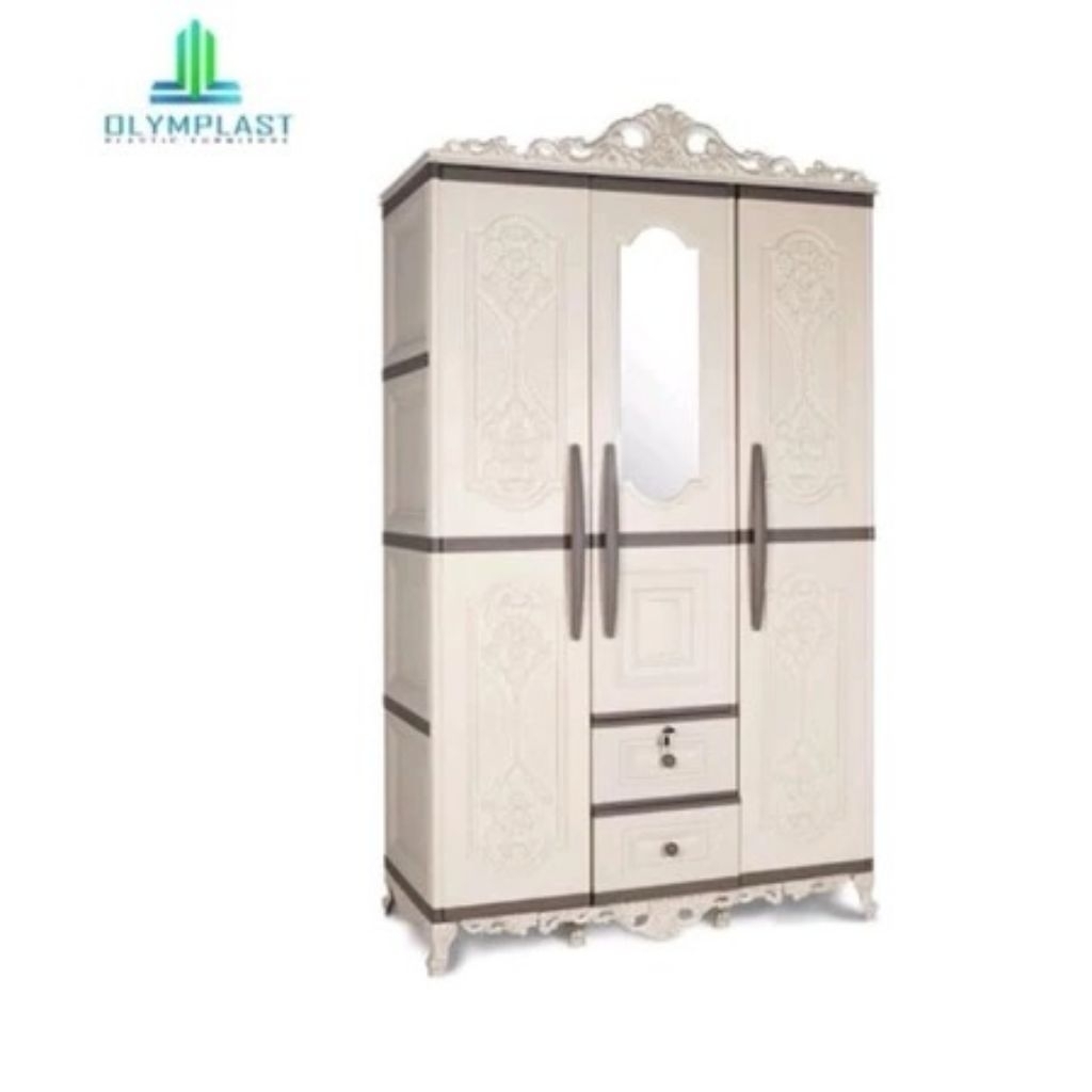 OLYMPLAST LEMARI PLASTIK / Olymplast OTC 03 CLASSIC 3 Pintu / Olymplast Classic pintu 2 / Olymplast 