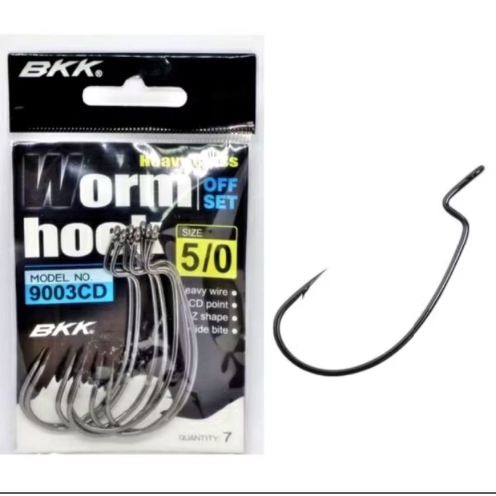 WORM HOOK BKK CD  PER 1PCS