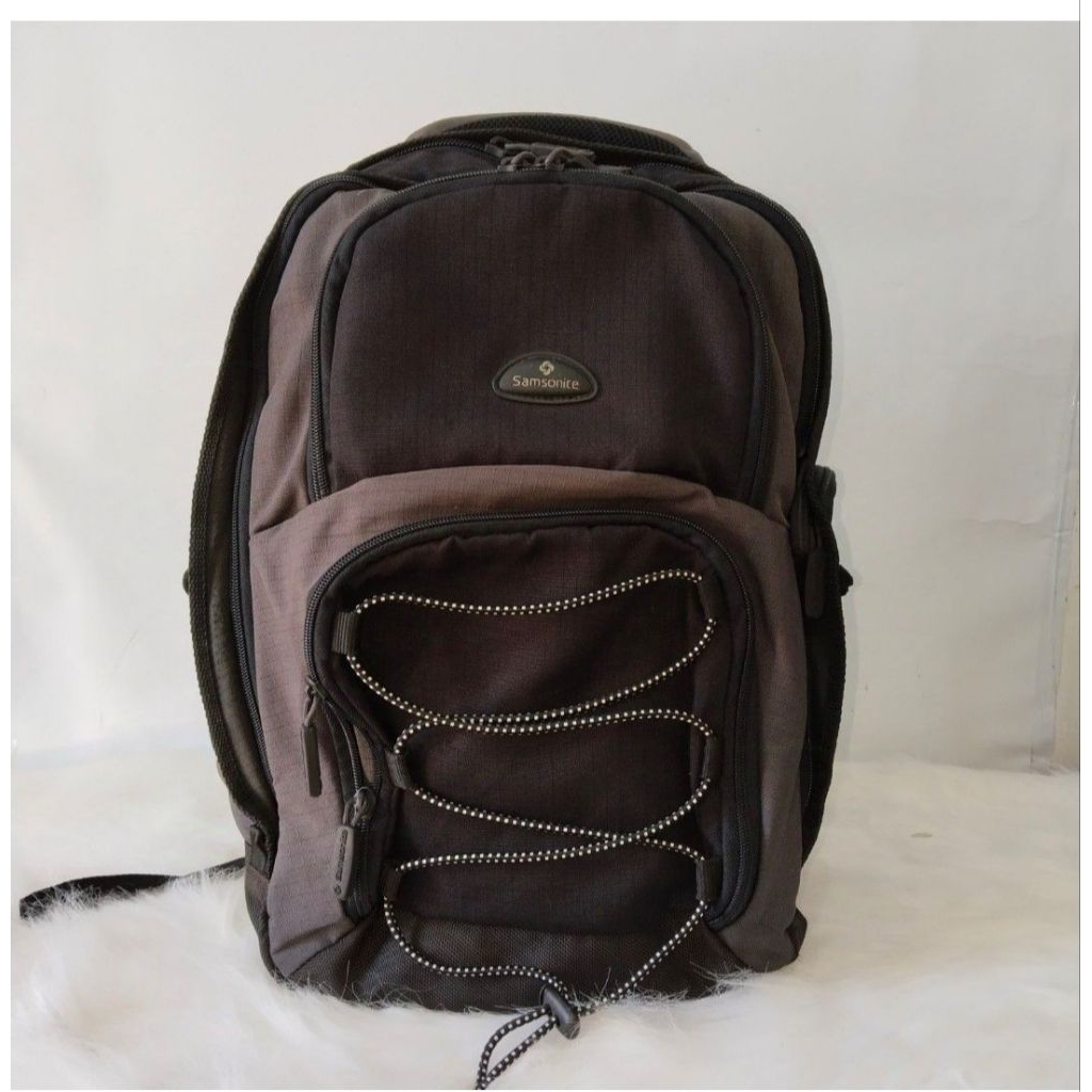 Preloved Tas Ransel Pria Samsonite, tinggi 49cm, panjang 36cm, lebar 20cm