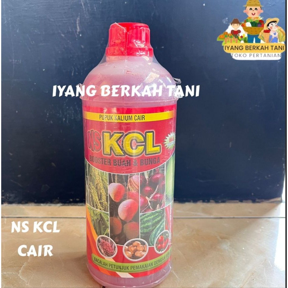 PuPuk KCL Cair Booster Buah dan Bunga 1Liter