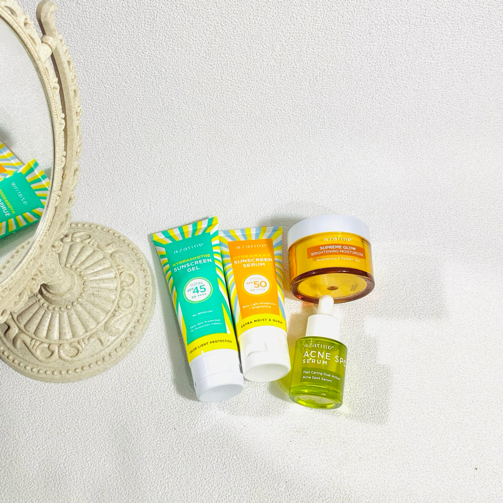 Azarine Sunscreen + Serum + Moisturizer PL