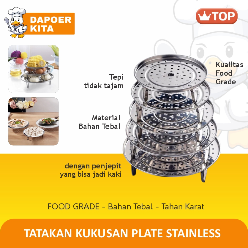 Tatakan Panci Kukus Tatakan Kukusan Panci Sarangan Panci Kukus Tatakan Kukusan Stainless Steel