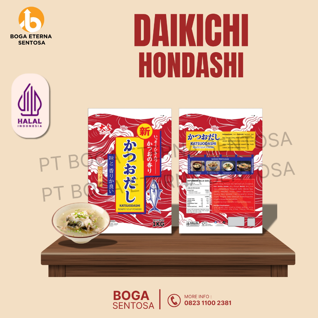 Suksesmoro_ Hondashi Daikichi / Kaldu Ikan Jepang () Halal