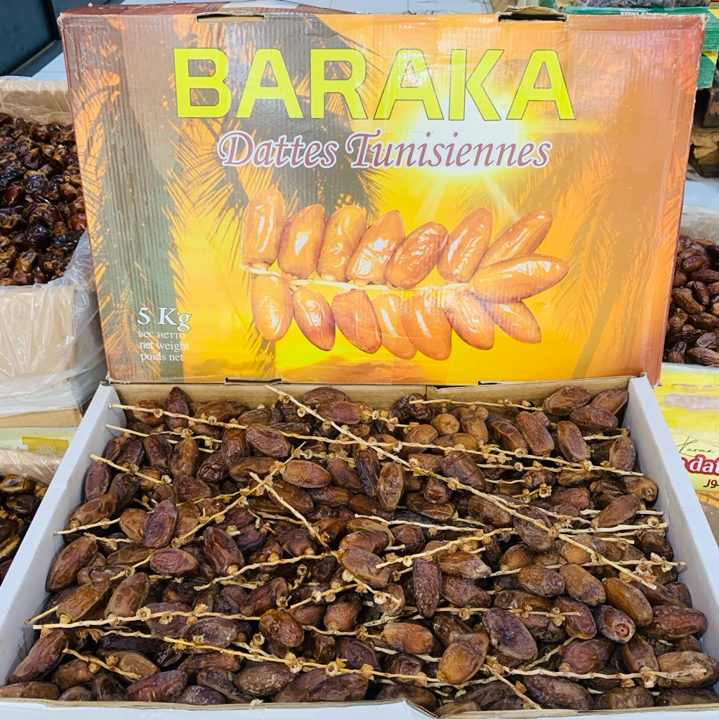 

Kurma Baraka 5kg kurma tangkai algeria kurma tangkai curah freshrA
