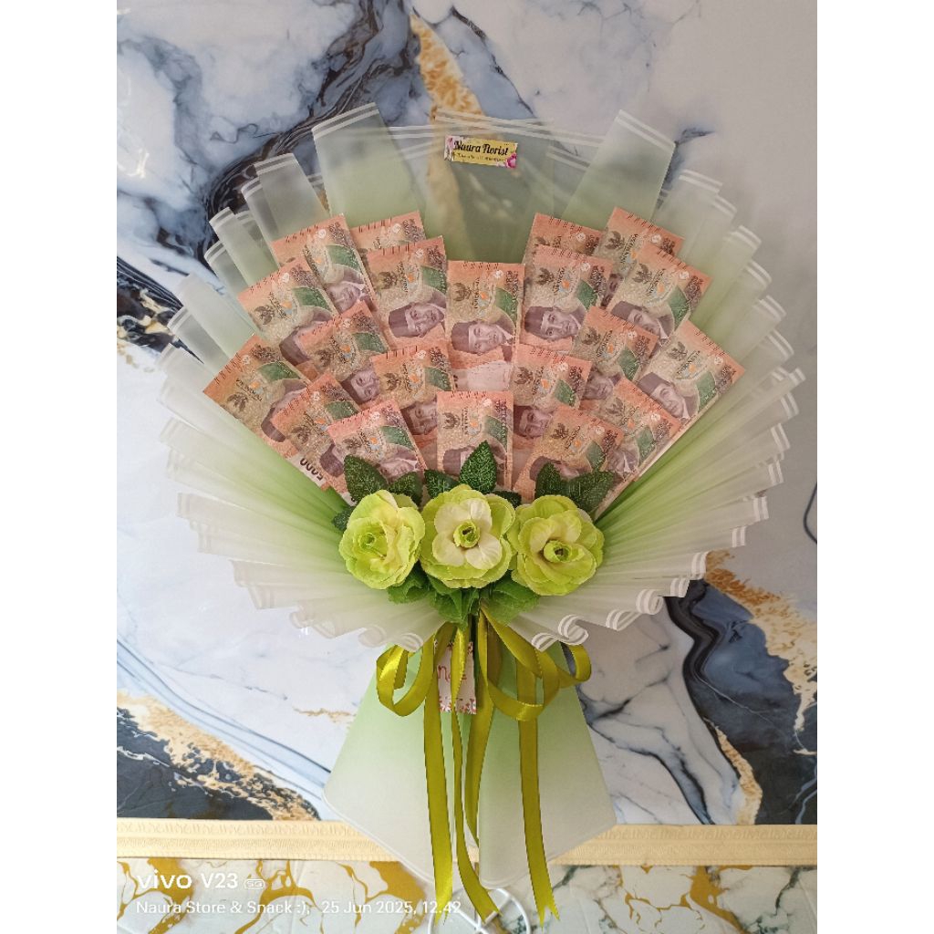 Bouquet Uang 20 Lembar Kosongan