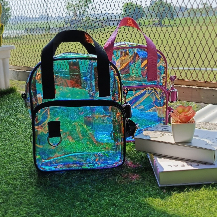 Tas Konser KPOP Hologram Ransel – Bonus Card Holder & Custom Foto Idol