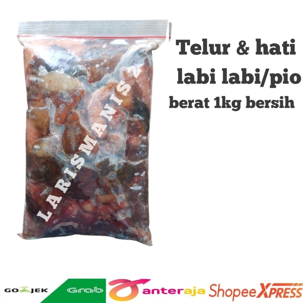 telur & hati labi labi /pio