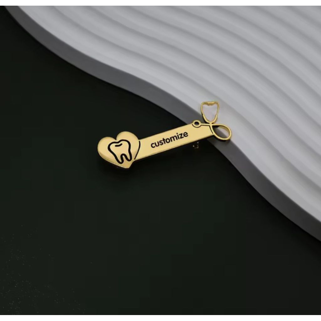 bros dokter gigi mewah bros nama murah bros nama custom elegan