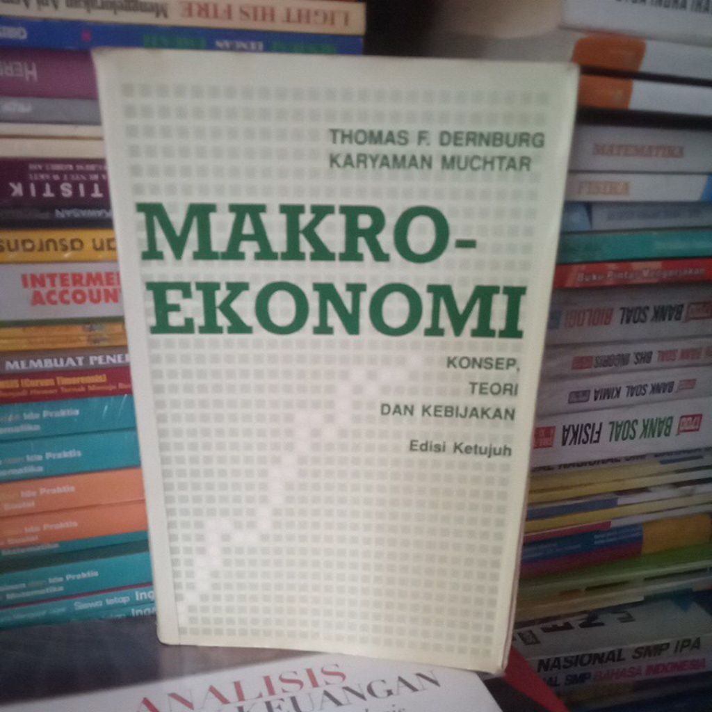 BUKU MAKRO EKONOMI KONSEP TEORI DAN KEBIJAKAN EDISI 7 THOMAS F DERNBURG