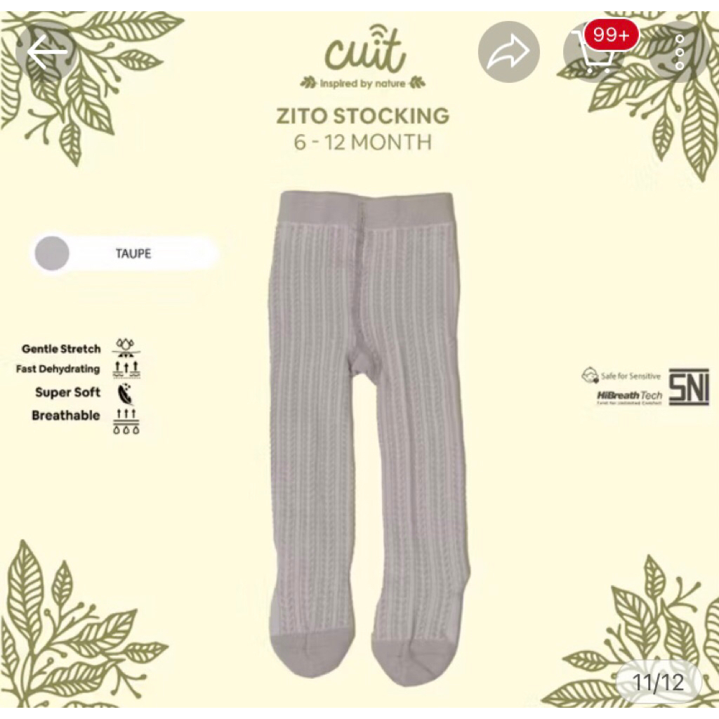 Preloved Legging cuit 6-12