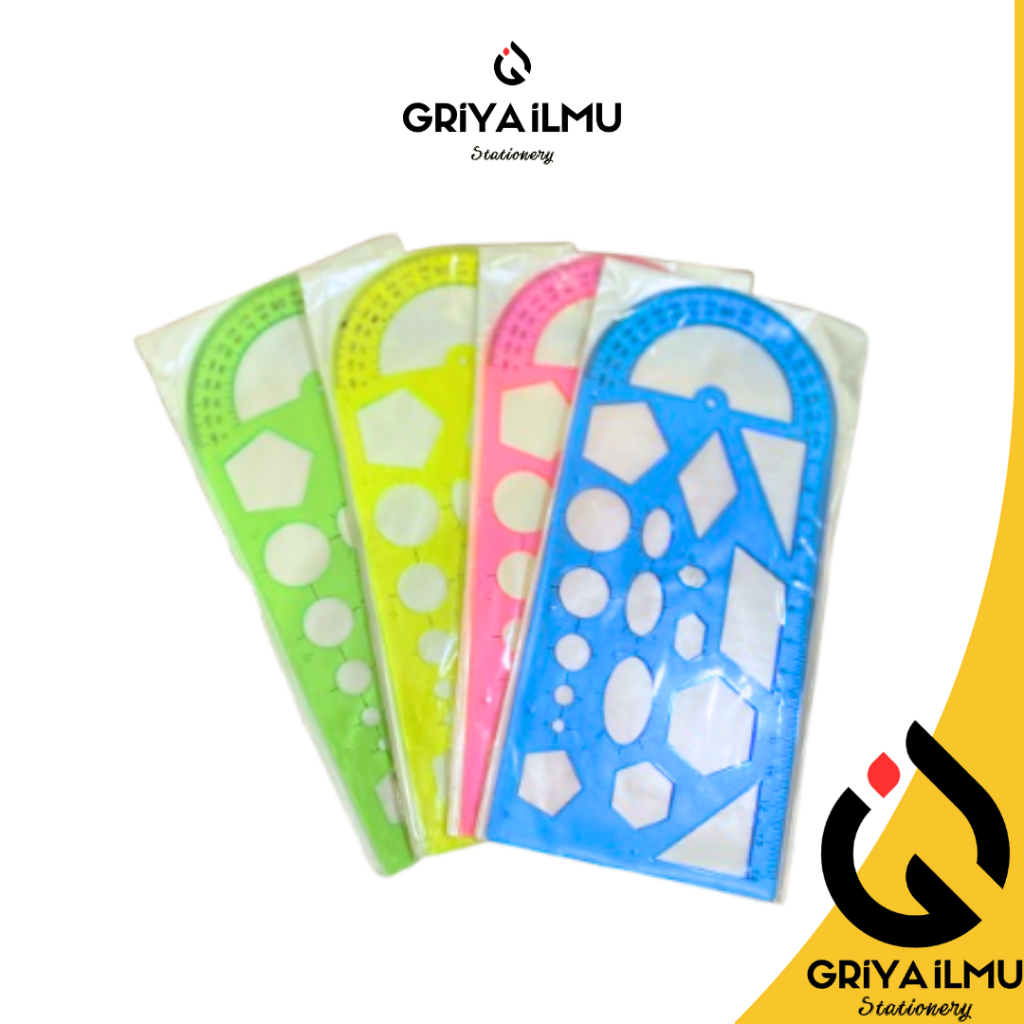 

Penggaris/Penggaris Cetak sablon 4 warna (0184122)