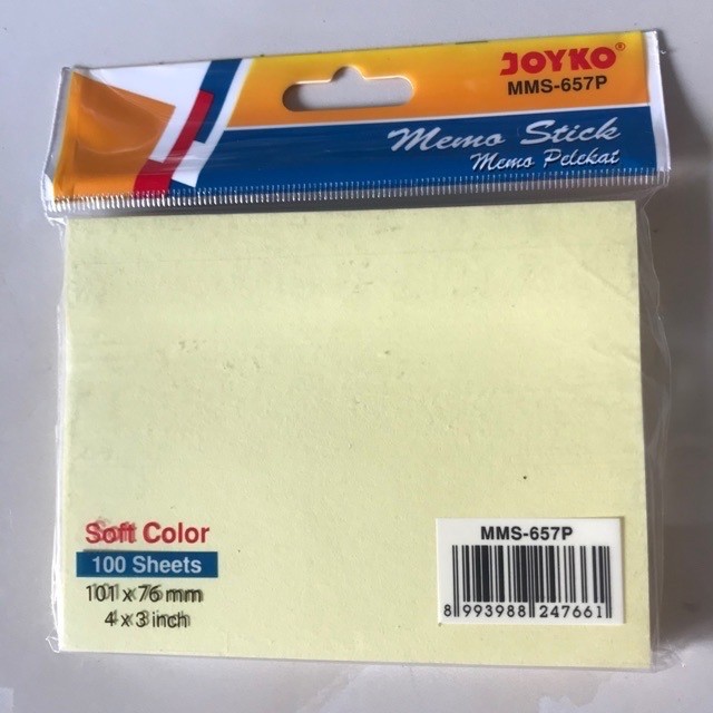 

Joyko memo stick 657P - Joyko sticky note 657P