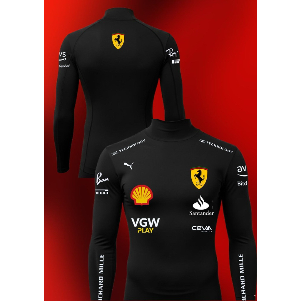 Inner Suit Balap Ferrari F1 Daleman Racing GoKart Baju Balap Ferrari