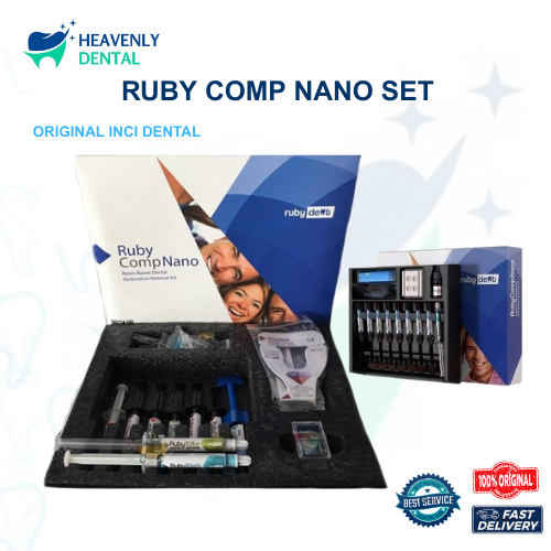 Ruby Comp Nano Composite Set | Paket Lengkap Ruby Nano Original
