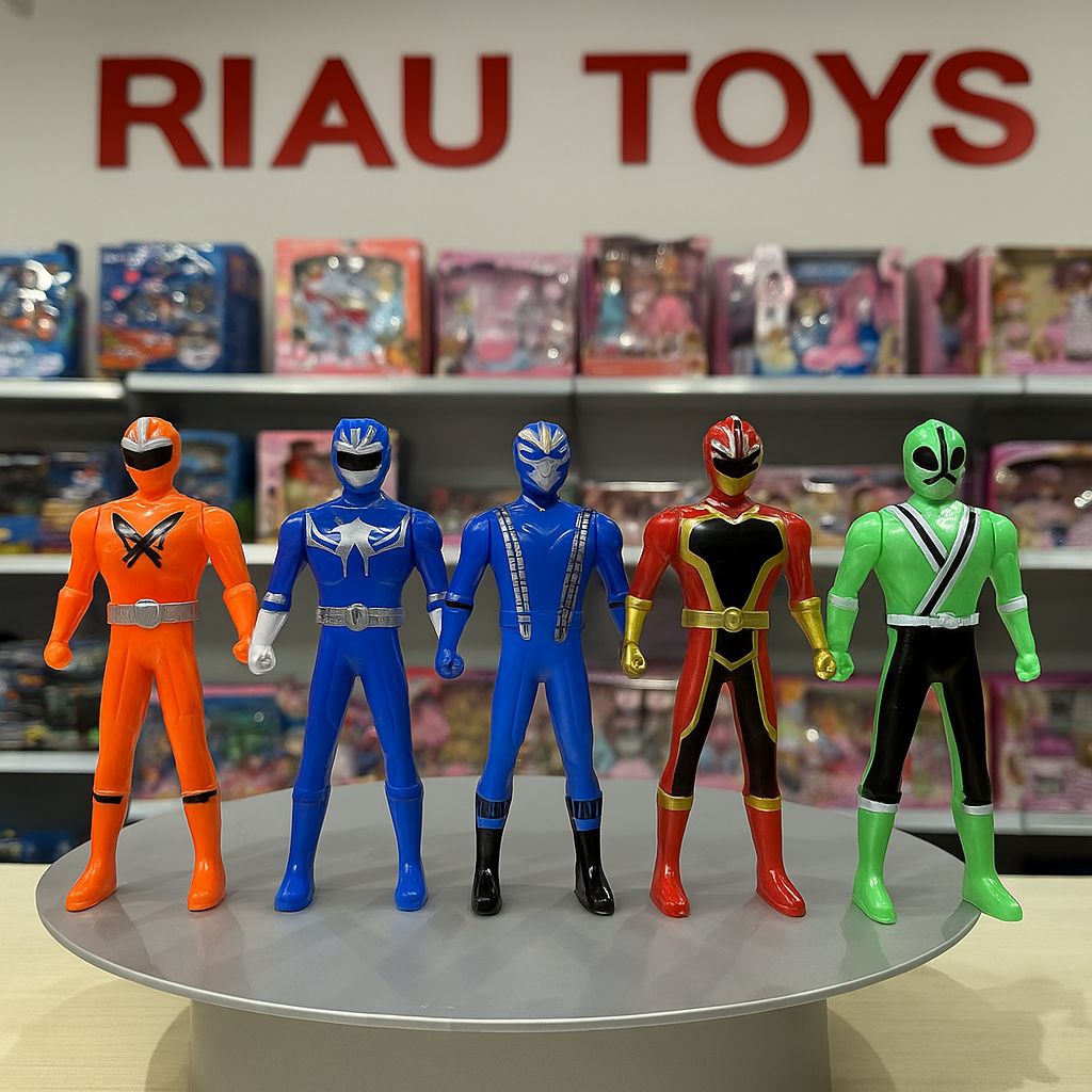 Batam Toys Mainan Anak Robot Power Rangers Action Figure Mainan Jadul Pahlawan Super