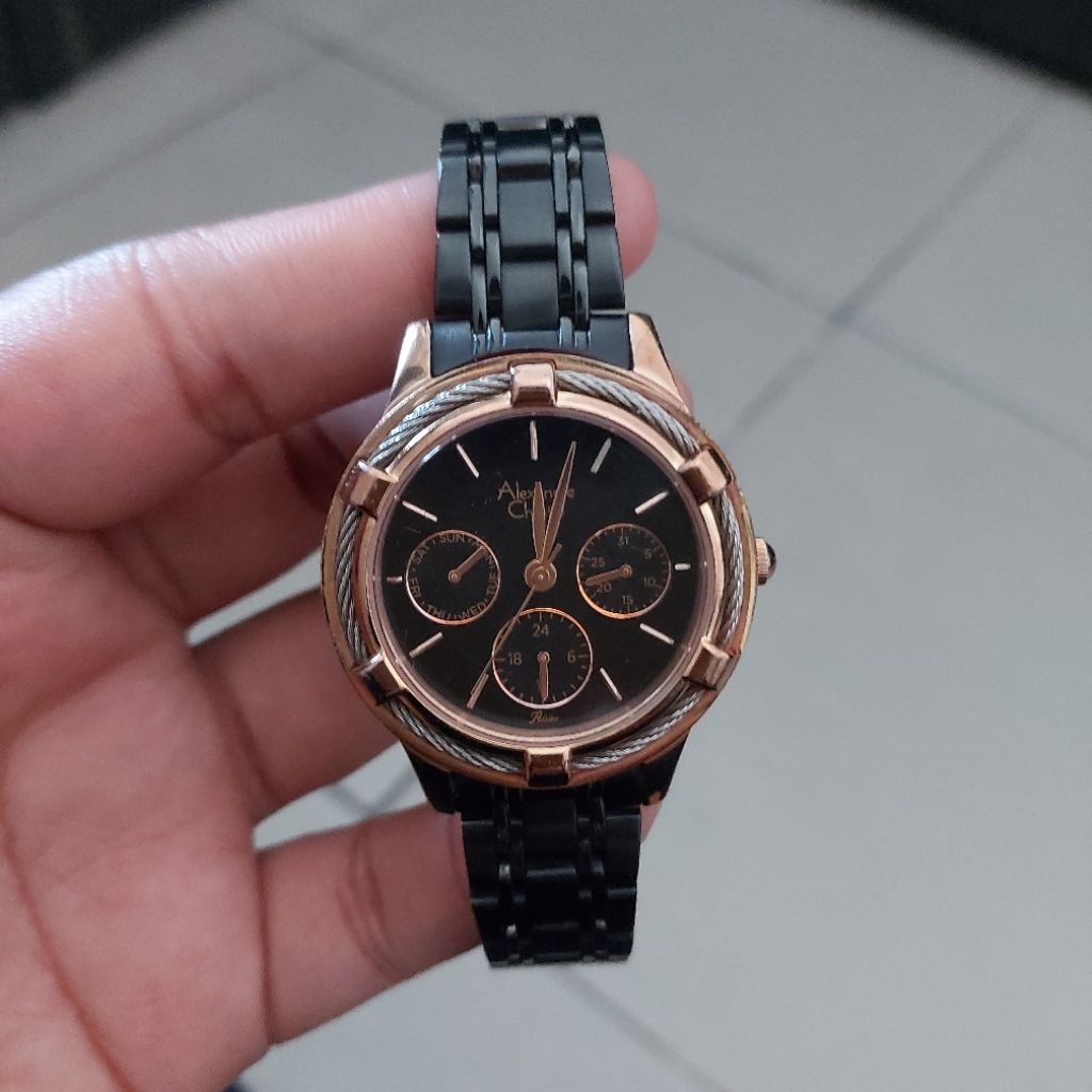 PRELOVED JAM TANGAN WANITA ALEXANDRE CHRISTIE AC2730 AC 2730 ORIGINAL SECOND