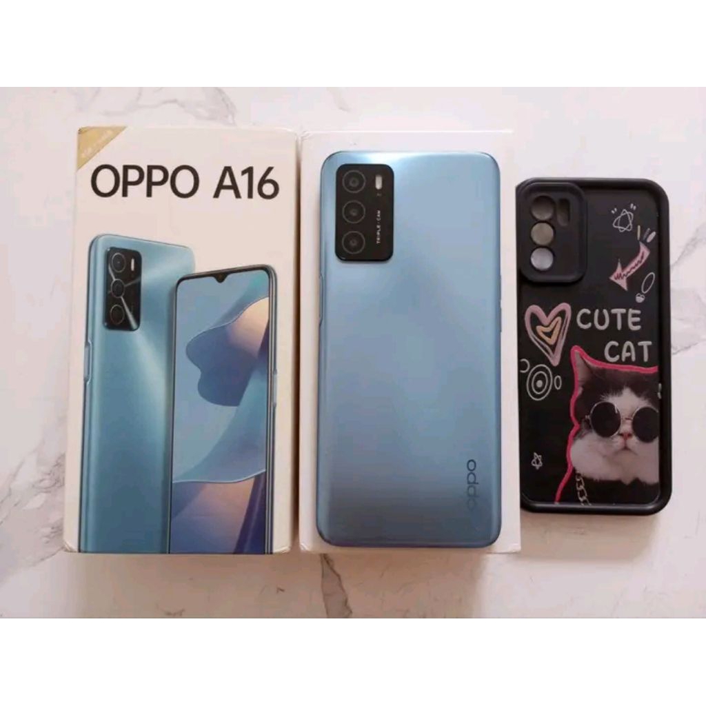 Oppo A16 Ram 4/64 Gb Bekas Berkualitas Original Oppo
