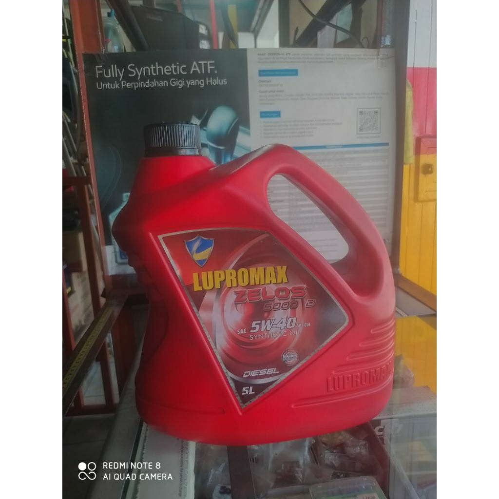 Lupromax Zelos 5000 Diesel 5W-40 CI4 Synthetic oil