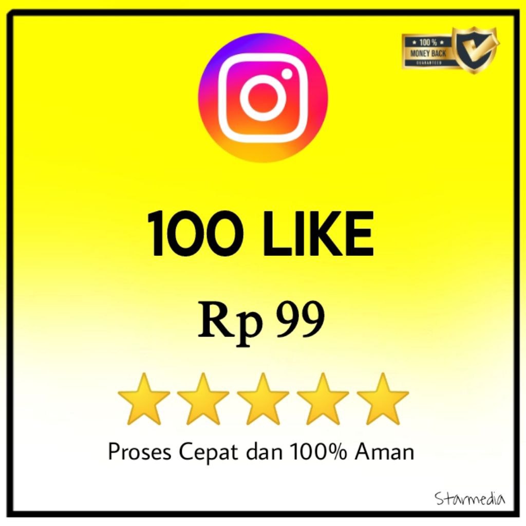 LIKE IG TERMURAH