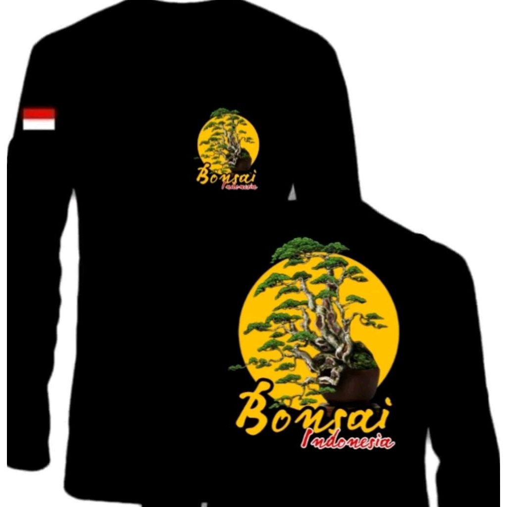 kaos bonsai Indonesia kaos komunitas bonsai