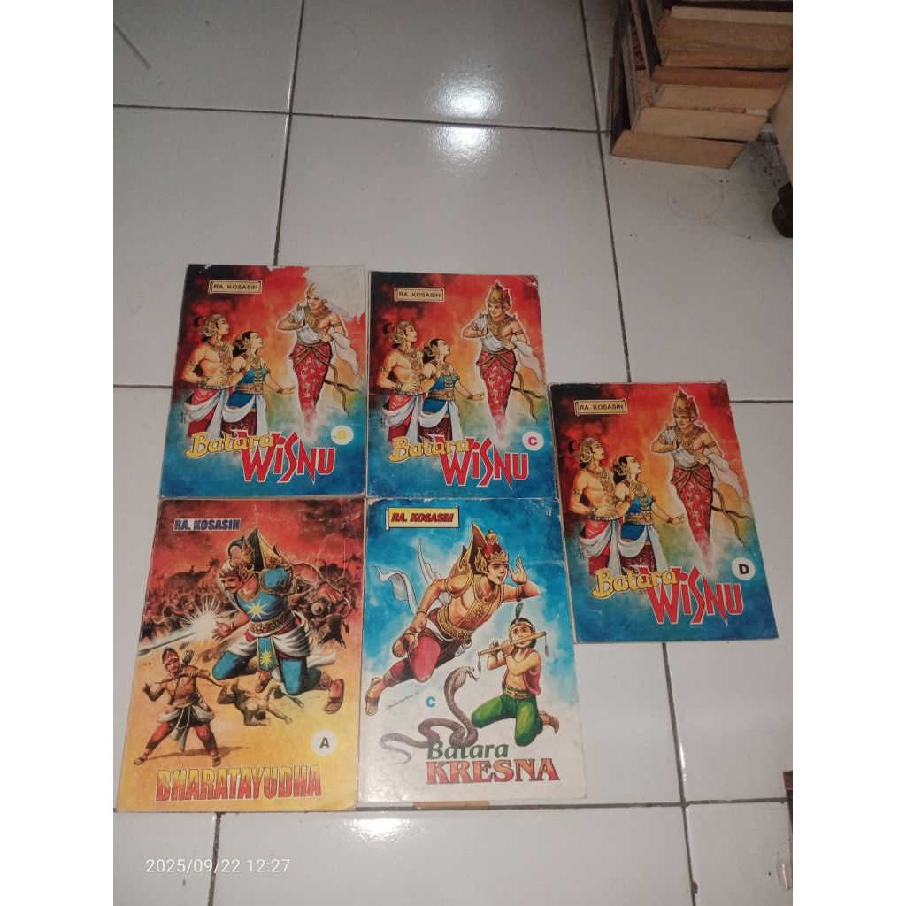 Komik Mahabarata, Ramayana, Pewayangan oleh RA. Kosasih