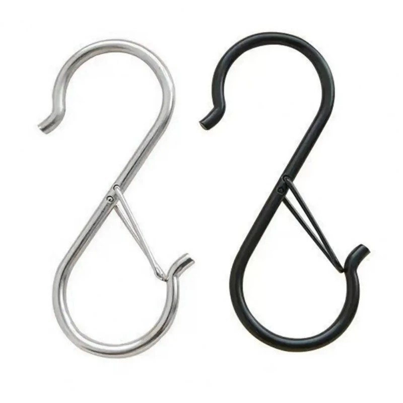 Cantolan Bentuk S Tahan Angin Hanger Hook Gantungan Tidak Perlu Meninju Hook S Gantungan
