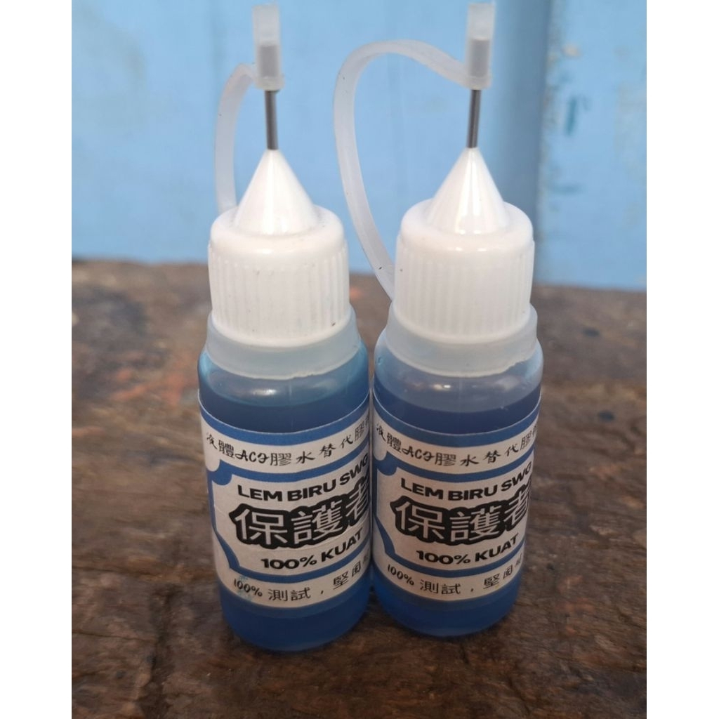 LEM BIRU PELINDUNG IC COF PANEL TV LED KUAT AMAN