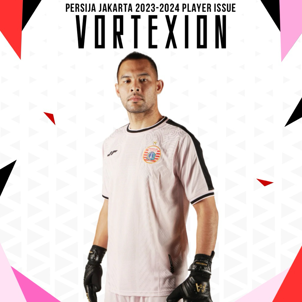Jersey Persija Jakarta Player Issue Vortexion Pink 2023 2024 Original