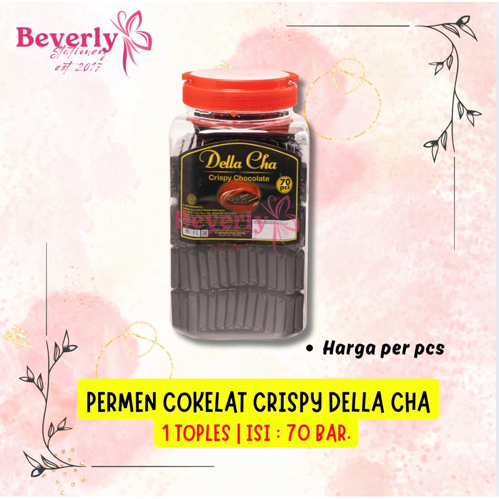 PERMEN COKELAT DELLA CHA / CRISPY CHOCOLATE DELLACHA