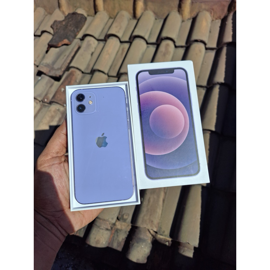 IPHONE 12 128GB GARANSI RESMI IBOX (SECOND) MULUS