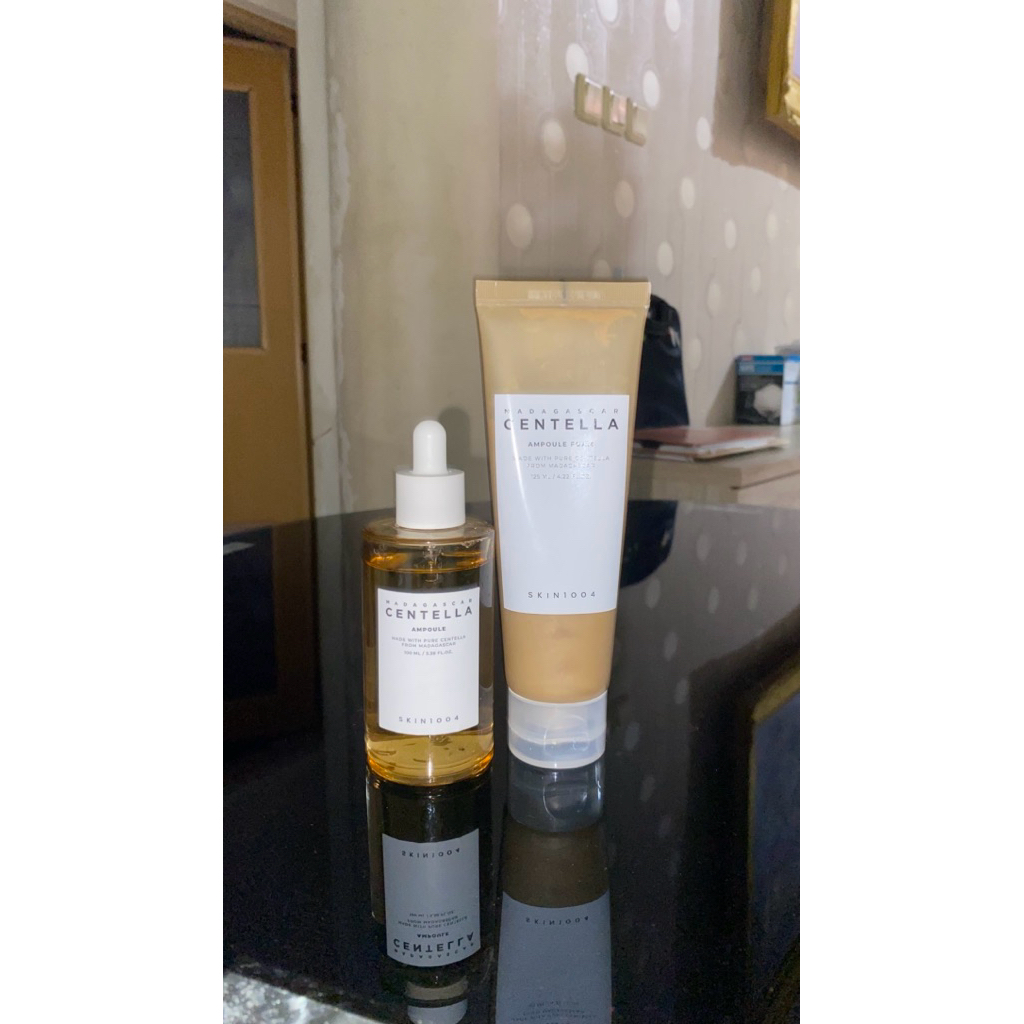 Preloved Skin1004 Madagascar Centella Ampoule & Skin1004 Madagascar Centella Ampoule Foam
