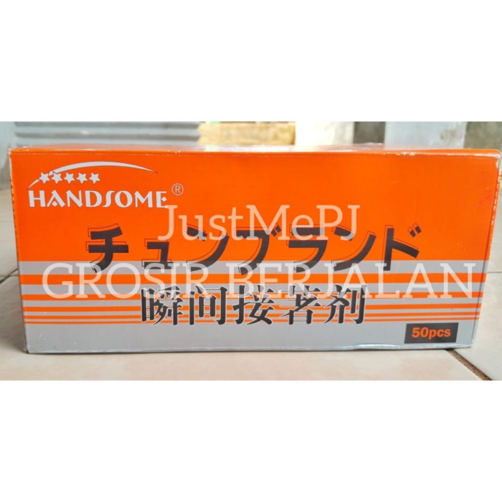 

1 BOX Lem Korea Handsome Perekat Super Rekat/ Lem KoreaOriginal Asli Lem Power