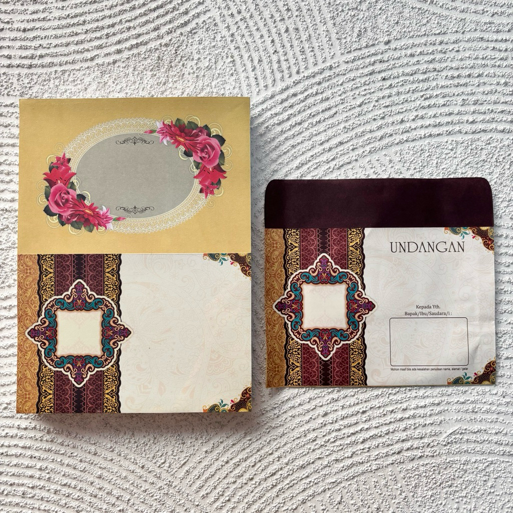 raffa 28 undangan pernikahan murah - blanko kosong - blangko undangan