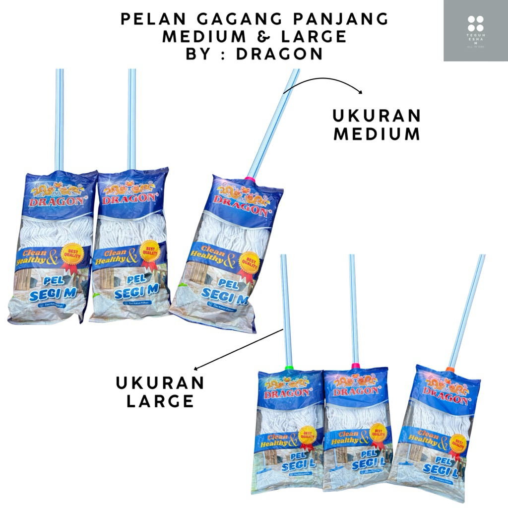 Dragon - Pel Kain Pel Lantai Pel Kain Pel Dragon Pelan Dragon Pel Medium Large