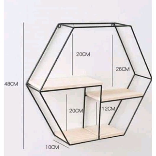 Hiasan dinding - dekorasi dinding - rak dinding - dekorasi besi - rak besi- hiasan dinding besi
