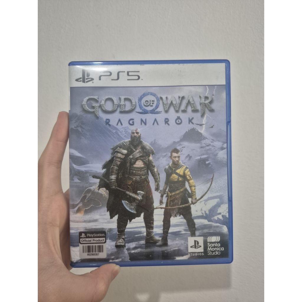 God Of War ps5 asli, Playstation Official Product
