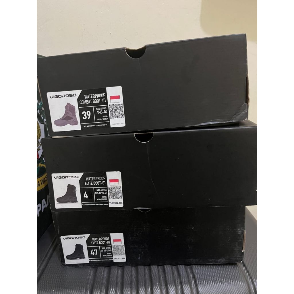 Sepatu Vigoroso Elite ori jatah terbaru