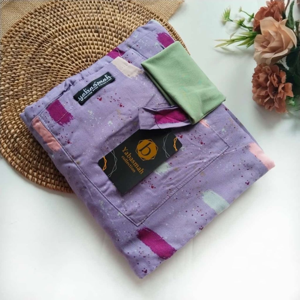 COD Mukena Yabasmah Motif /mukena terusan/mukena manset