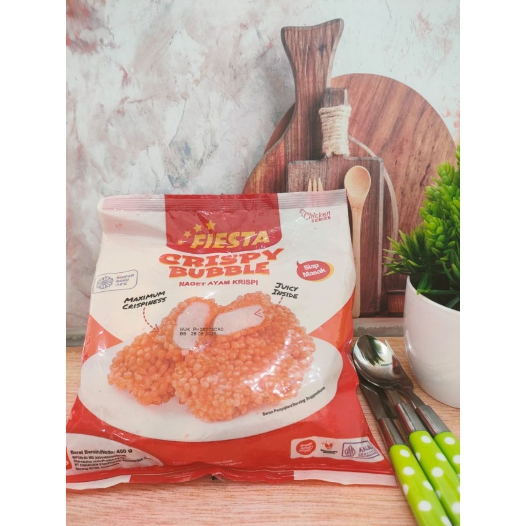 Nugget Crispy Bubble Fiesta Frozen food