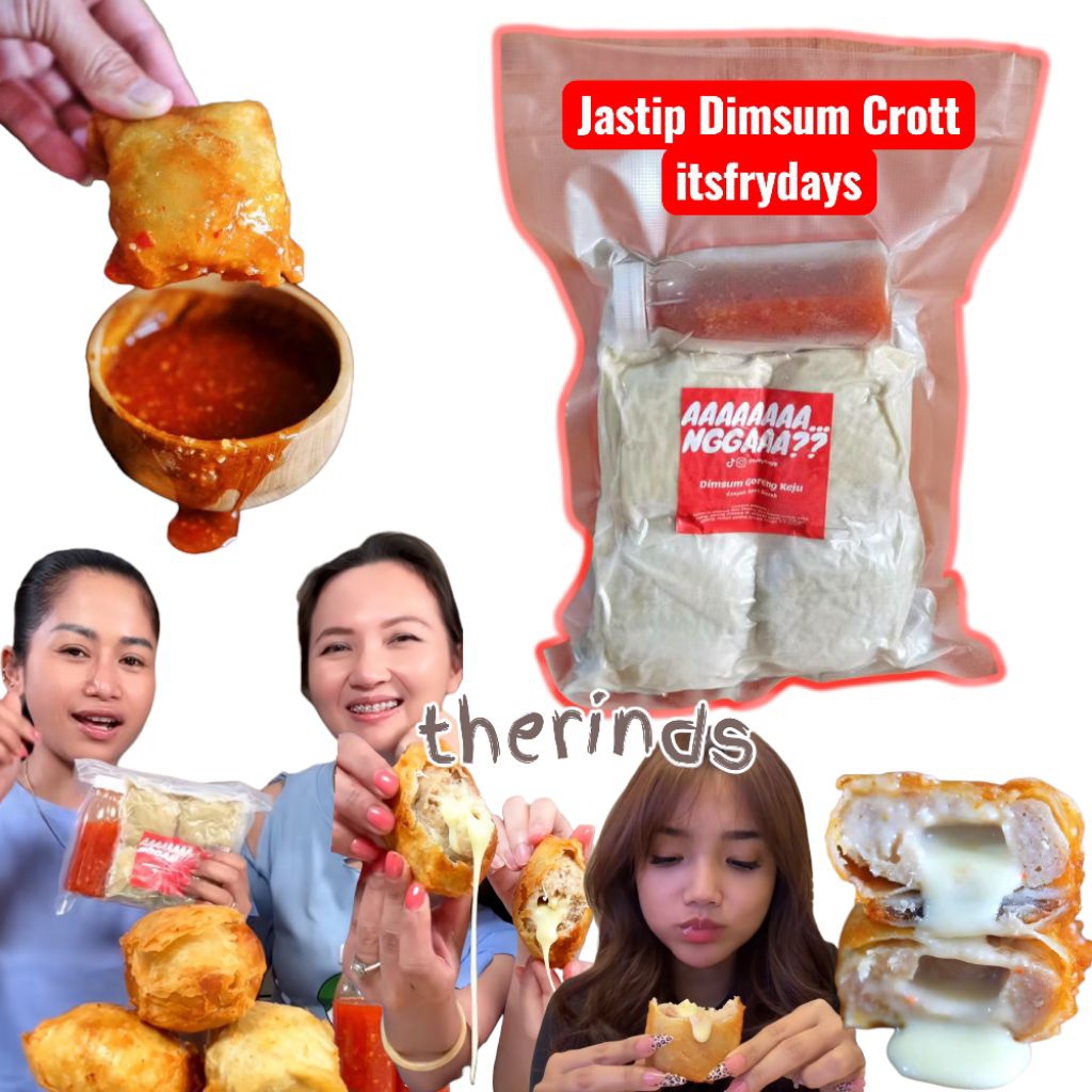 Dimsum Keju Croott ITSFRYDAYS | Dimsum Goreng Keju Viral | Dimsum Ayam Keju Lumer | Dimsum Keju Moza