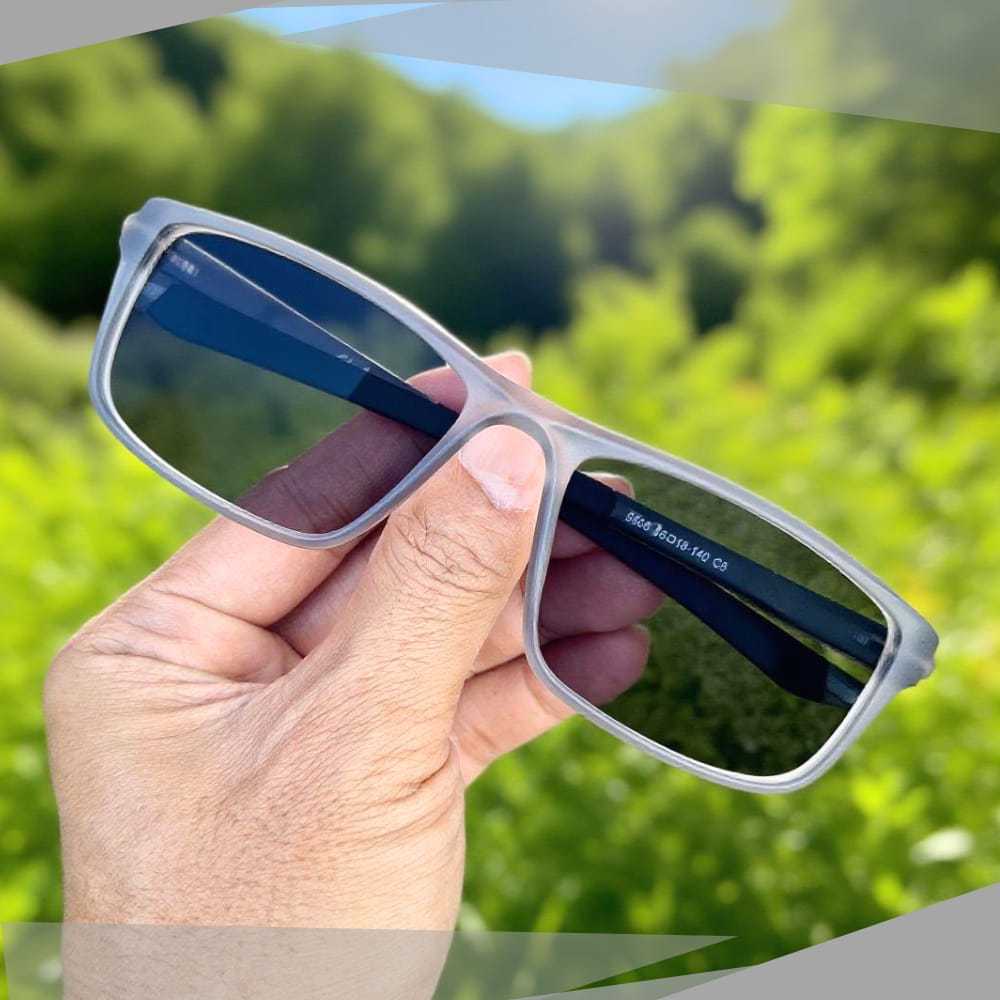 KACAMATA MINUS PHOTOCHROMIC PRIA FRAME SPORT  LENTUR KACA MATA ANTI RADIASI