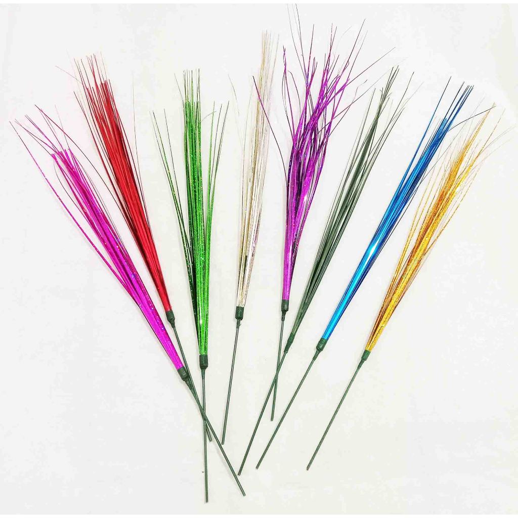 Tanaman rumput kucai palsu plastik artificial dekorasi (45CM)