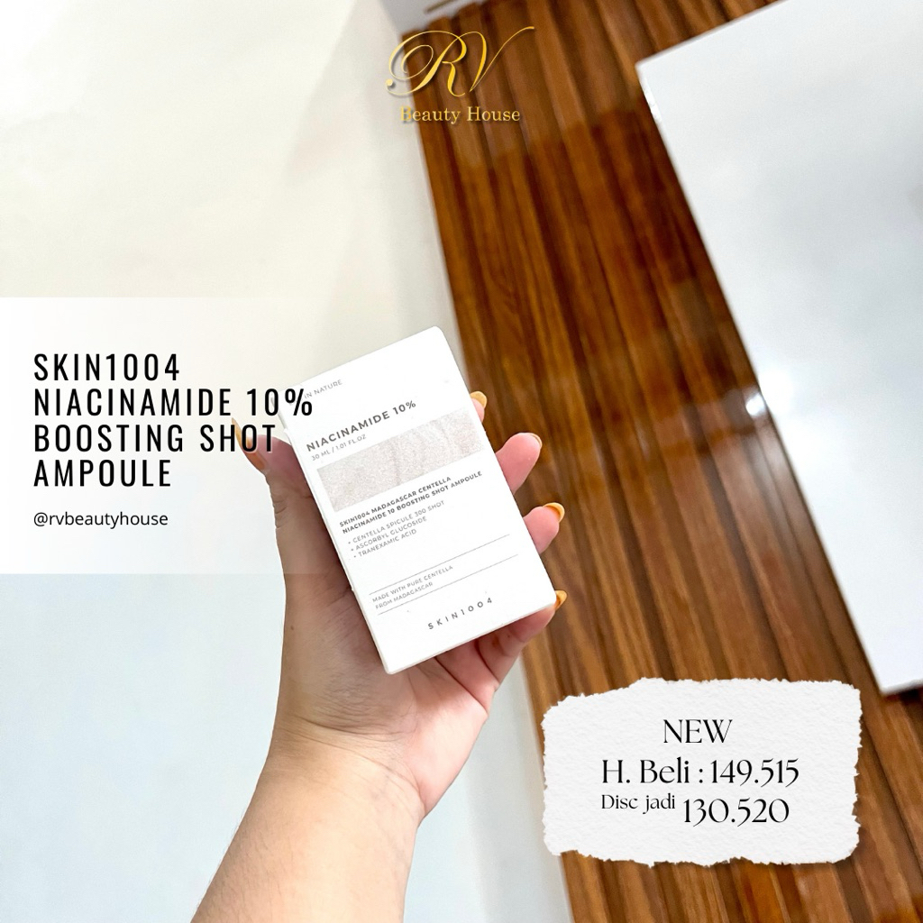 Skin1004 Madagascar Centella Niacinamide 10% Boosting Shot Ampoule